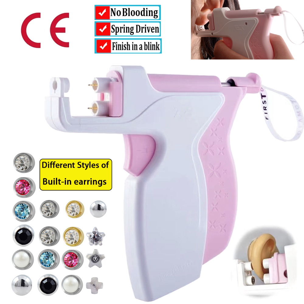 Body Jewelry Stores - T3 Ear Piercing Gun Kit Aseptic