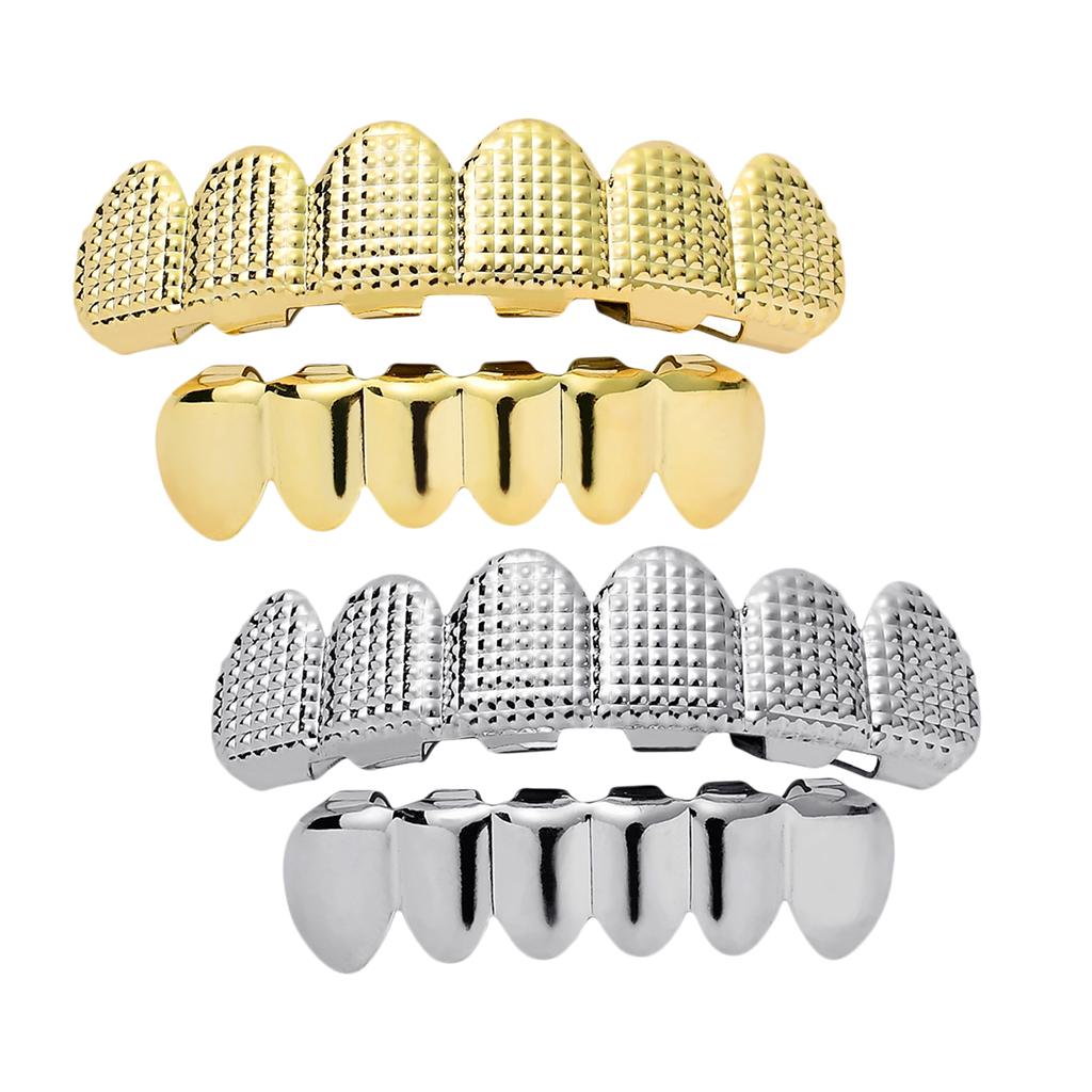 Body Jewelry Videos - Flat Teeth 18K Gold Plated Grills