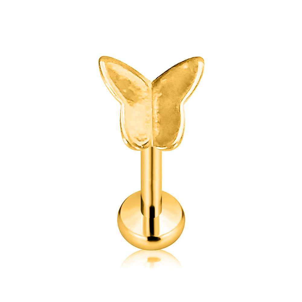 ASTM F136 G23 Titanium Flower  - مراجعة Body Jewelry Threadless وسعره
