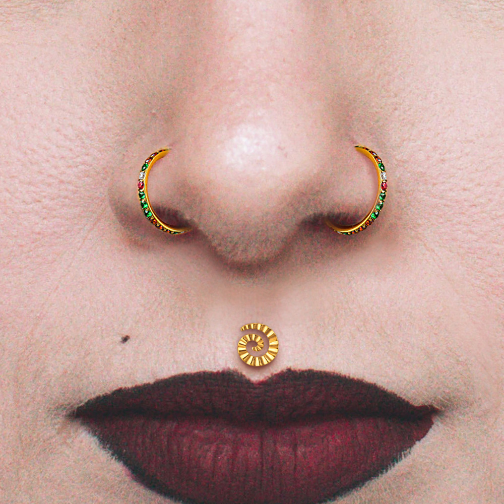 Casvort 1PC ASTM F136 Titanium - مراجعة Body Jewelry Threadless وسعره