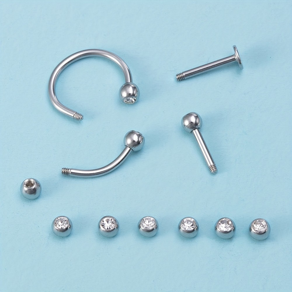 10pcs Piercing Balls 3mm 5mm S - مراجعة Body Jewelry Stores وسعره