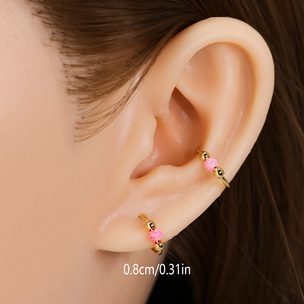 Opal Nose Ring Sparkle Set, Me - مراجعة Body Jewelry Eu وسعره