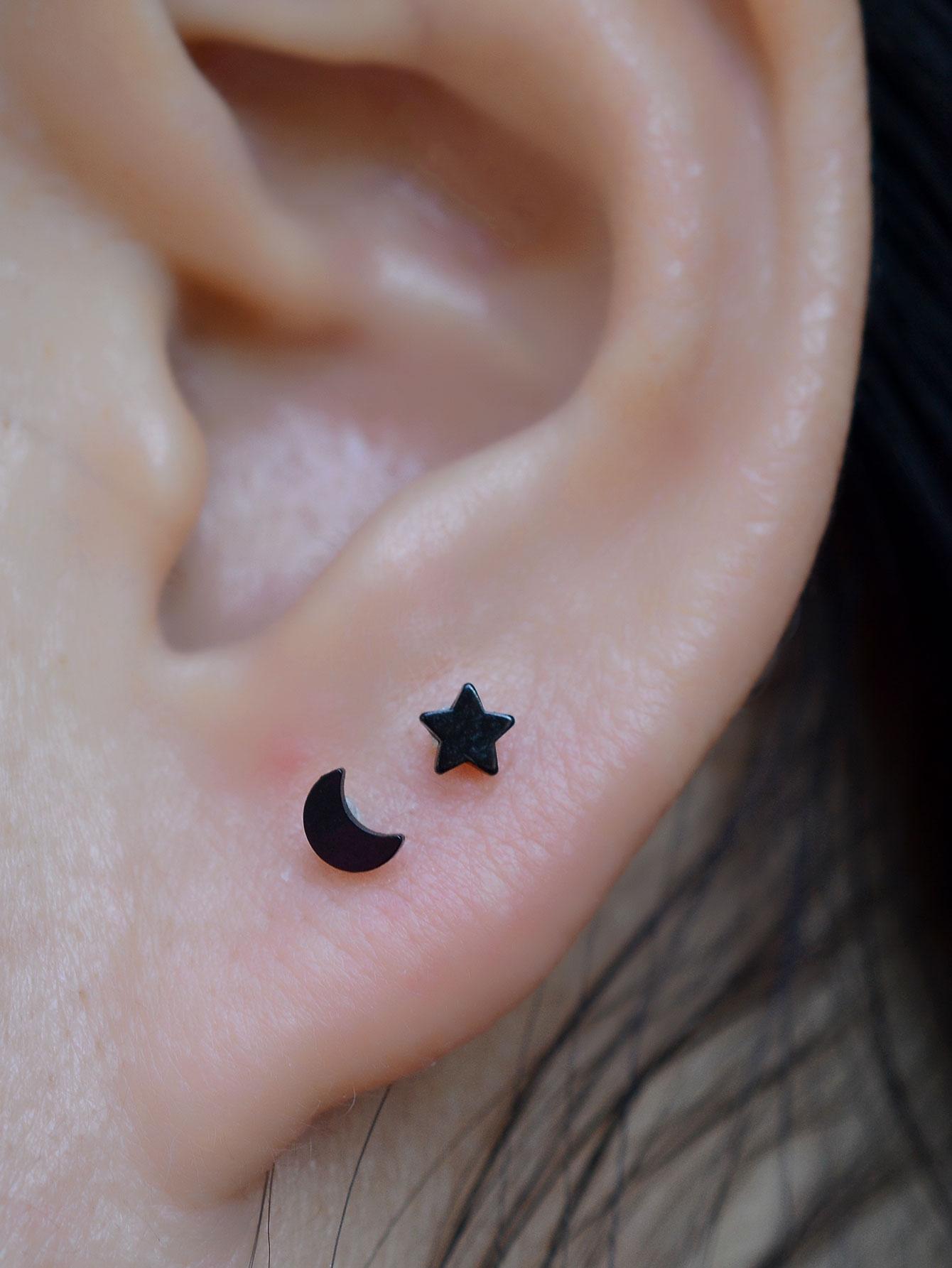 16G Piercing Titanium Steel In - مراجعة Tragus Flat Back وسعره