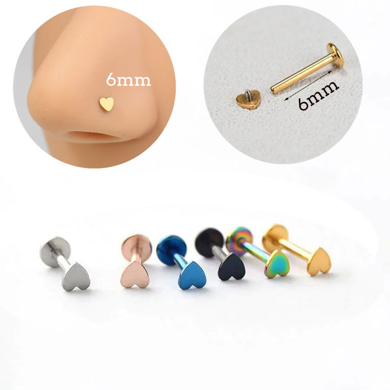 16G Piercing Titanium Steel In - مراجعة Tragus Flat Back وسعره