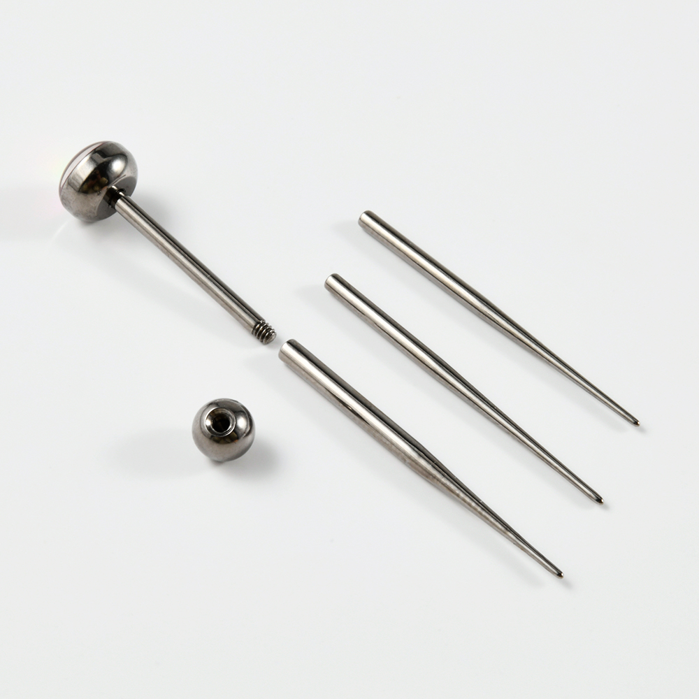 G23 Titanium1Pc Titanium Inser - مراجعة Body Jewelry Threadless وسعره