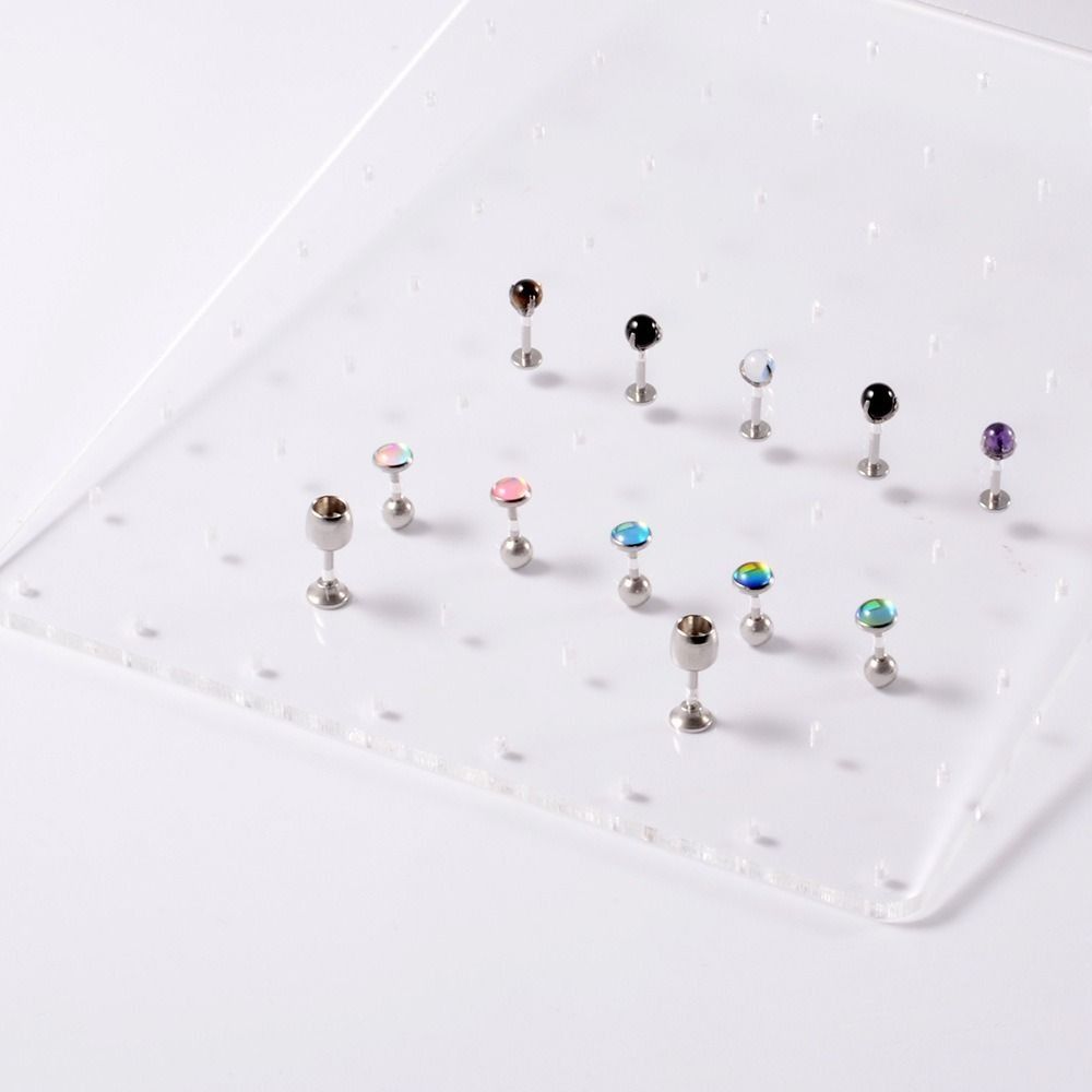 Piercing Polish Rack Navel dis - مراجعة Body Jewelry Nipple Rings وسعره