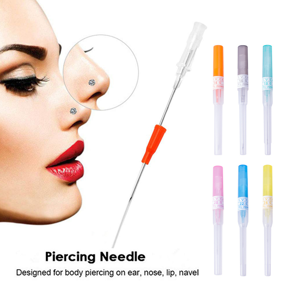 5pcs Sterilized Catheter Pierc - مراجعة Body Jewelry Stores وسعره
