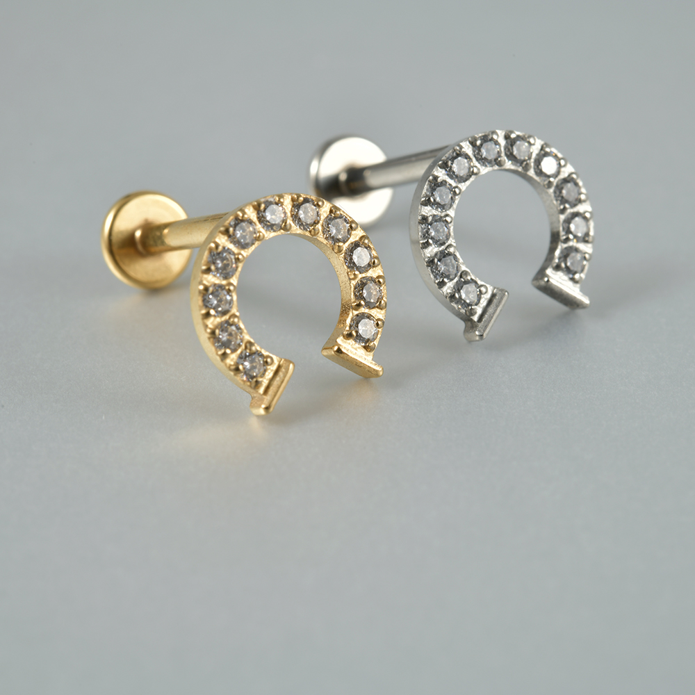 1PC G23 Titanium Threadless Pu - مراجعة Body Jewelry Threadless وسعره