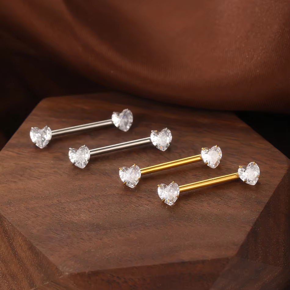 1Pc G23 Titanium Nipple Ring S - مراجعة Body Jewelry Nipple Rings وسعره