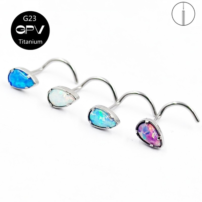 G23 Titanium 5-Word Nose Nail  - مراجعة Body Jewelry Manufacturers وسعره