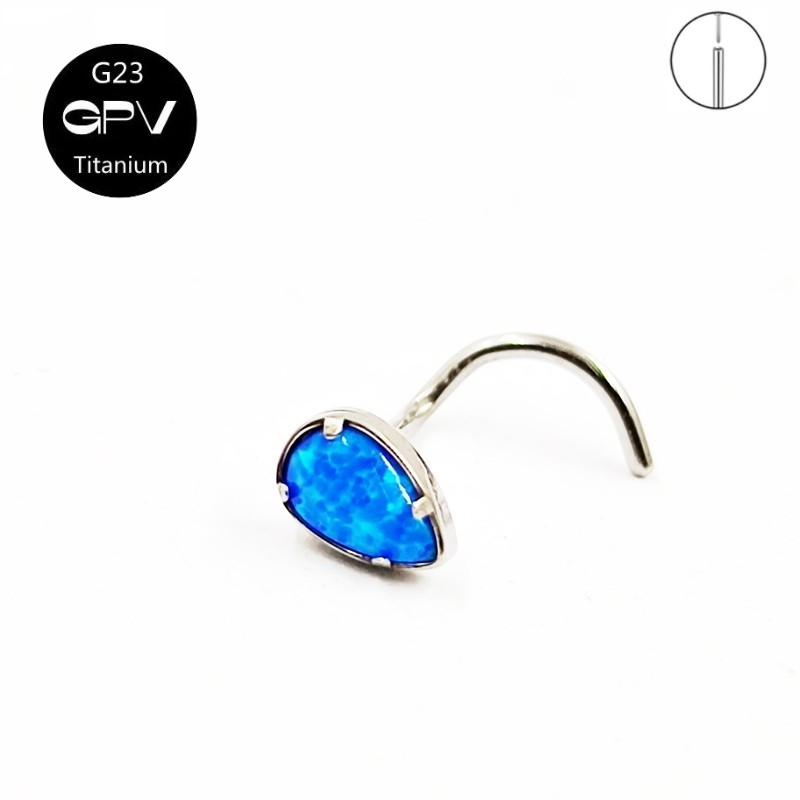 G23 Titanium 5-Word Nose Nail  - مراجعة Body Jewelry Manufacturers وسعره