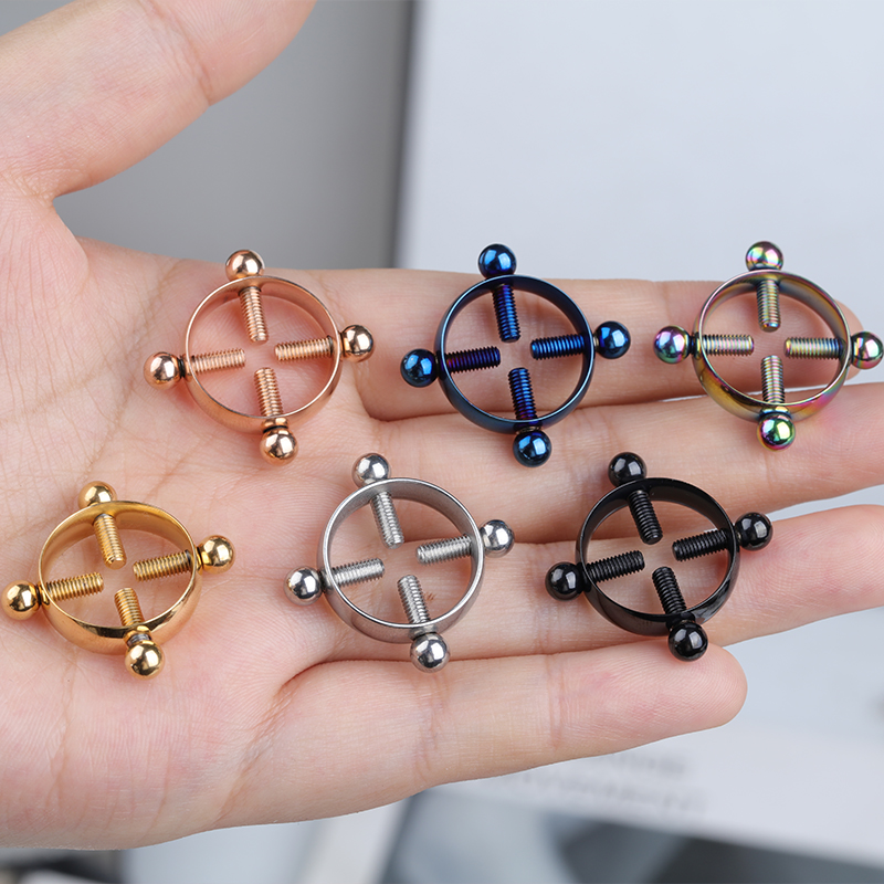 1pair Stainless Steel Cross Ni - مراجعة Body Jewelry Nipple Rings وسعره