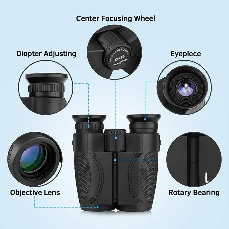 10X25 binoculars waterproof po - مراجعة Body Jewelry Manufacturers وسعره