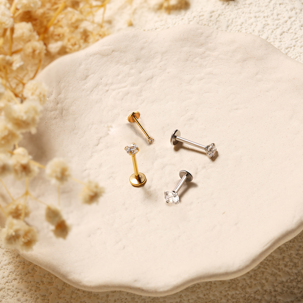 2/8PCS Stainless Steel Eearrin - مراجعة Tragus Flat Back وسعره