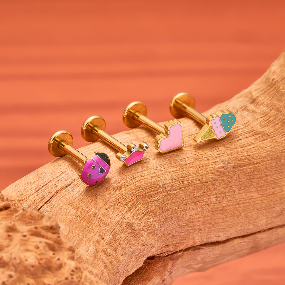 G23 Titanium Threadless Pierci - مراجعة Body Jewelry Threadless وسعره