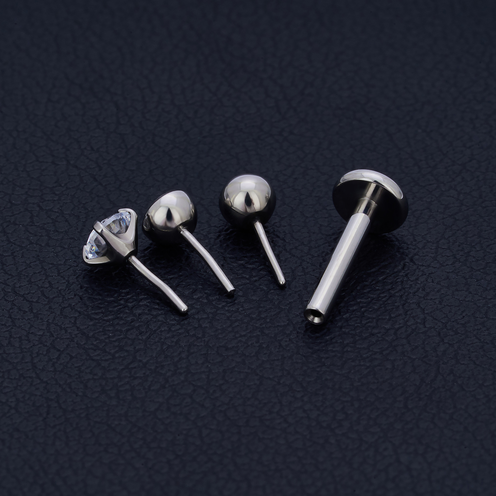 10PCS 16/18G Threadless Labret - مراجعة Body Jewelry Threadless وسعره