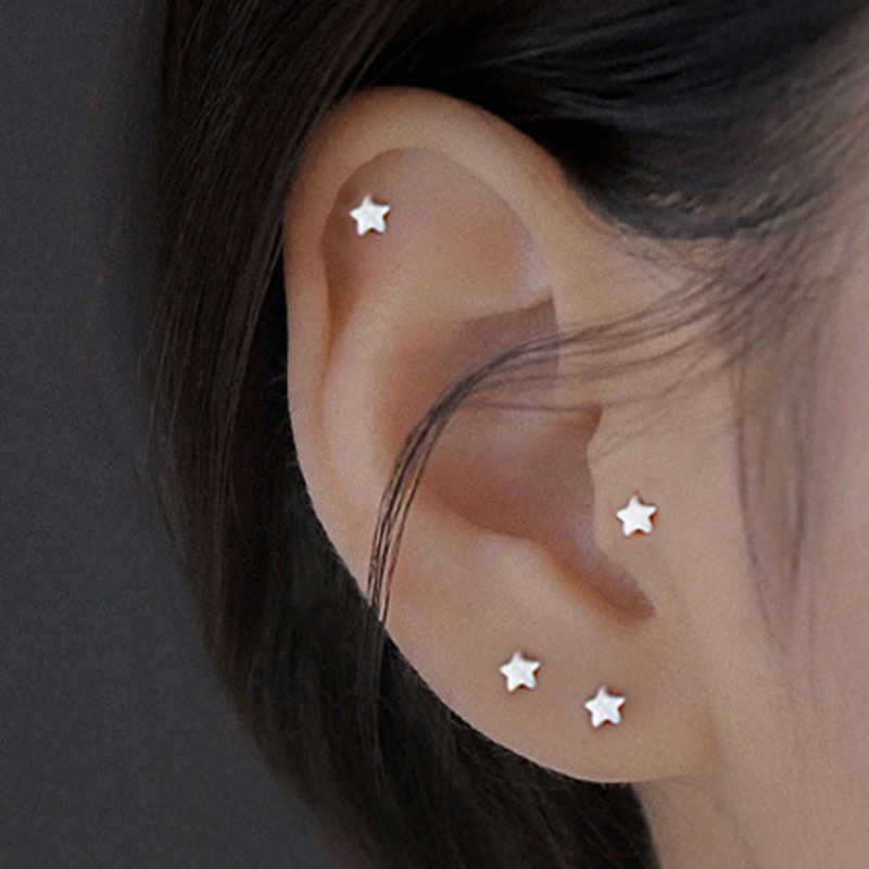 1PC Stainless Steel Mini Studs - مراجعة Tragus Flat Back وسعره