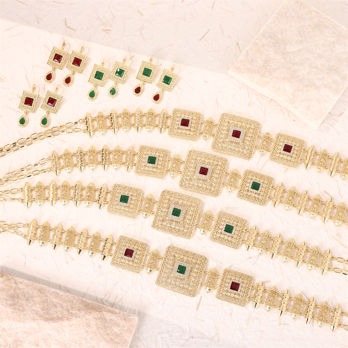 Moroccan Bride Waist Chain Ear - مراجعة Body Jewelry Videos وسعره